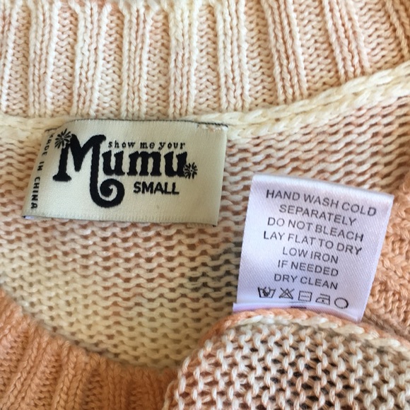 Show Me Your Mumu Cropped Varsity Sweater- in Southern Magnolia Knit - Picture 9 of 12